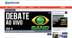 Desktop Screenshot of mspontocom.com.br